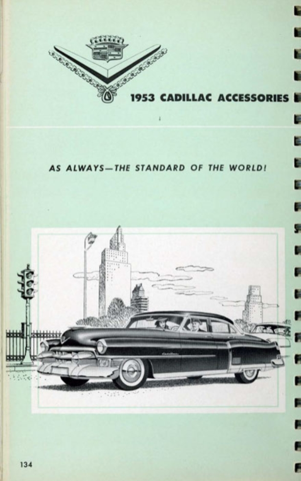 1953 Cadillac Salesmans Data Book Page 92